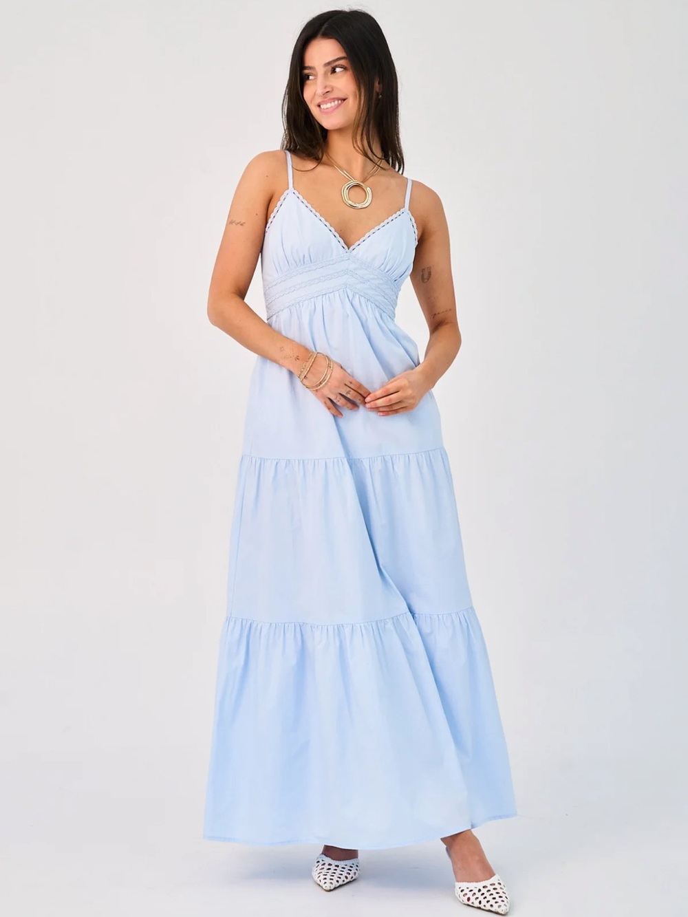 Nora Dress Grey Bandit